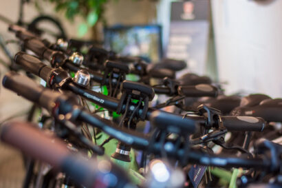 Fahrrad Ausstellung Detail