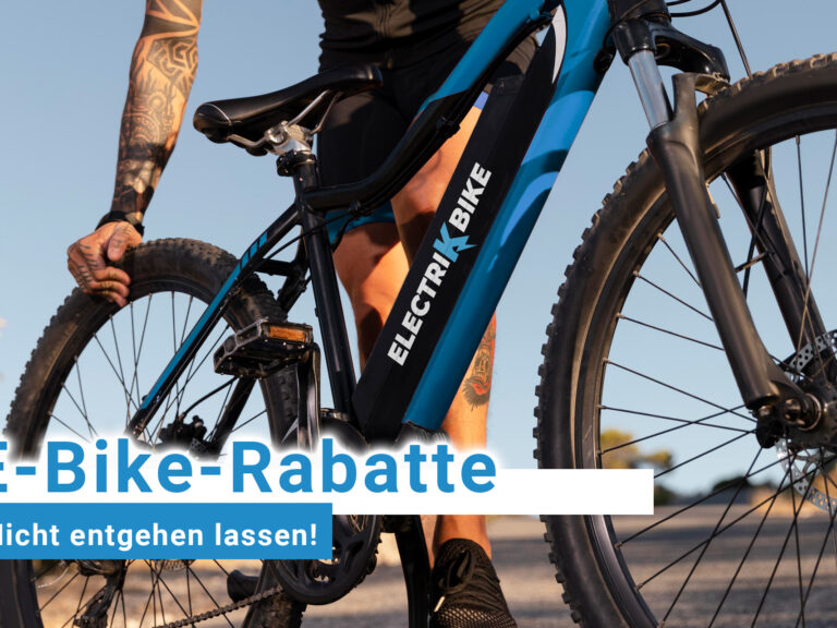 E-Bike-Rabatte sichern.